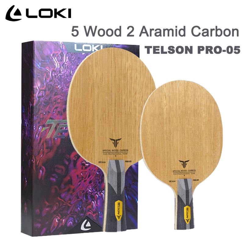 Table Tennis Paddle - LOKI TELSON PRO-05 Pala de Tenis