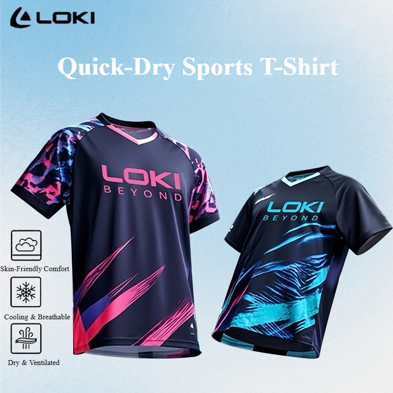 Table Tennis Club Jersey - Camisetas de Tenis de Mesa LOKI