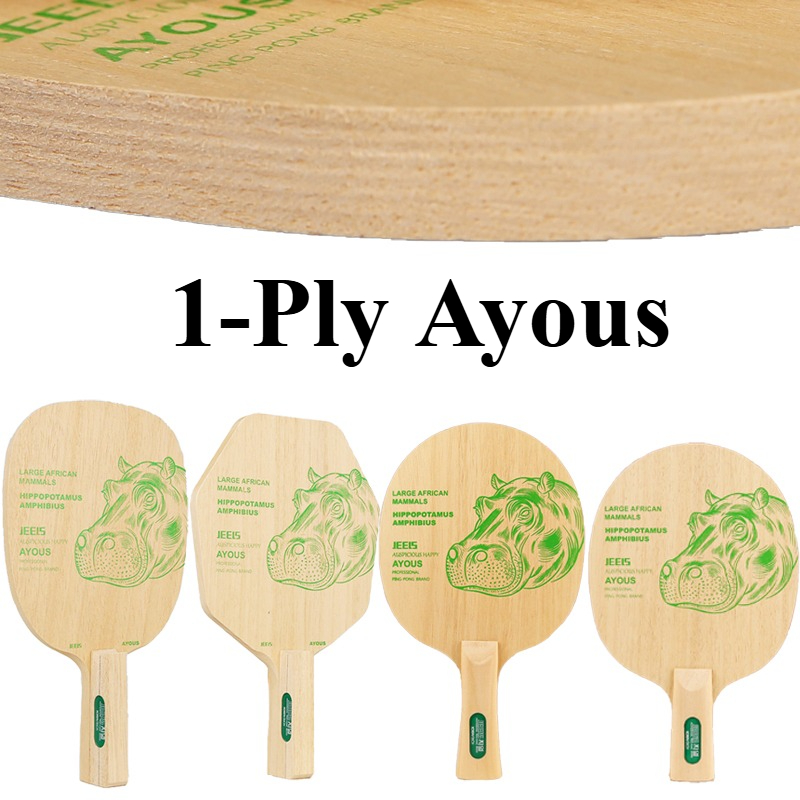 JEELS Green Hippo - Pala de Te - Table Tennis Paddle reseña y precio