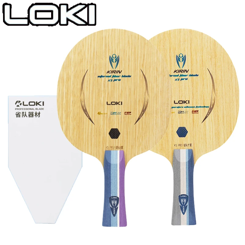 LOKI Kirin K5 PRO hoja de teni - Table Tennis Table reseña y precio