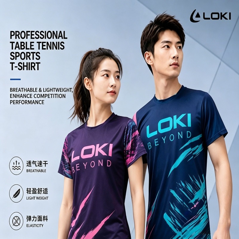 Camisetas de Tenis de Mesa LOK - Table Tennis Club Jersey reseña y precio