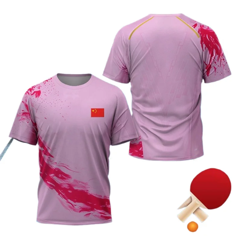 Camiseta con gráfico de tenis  - Table Tennis Club Jersey reseña y precio